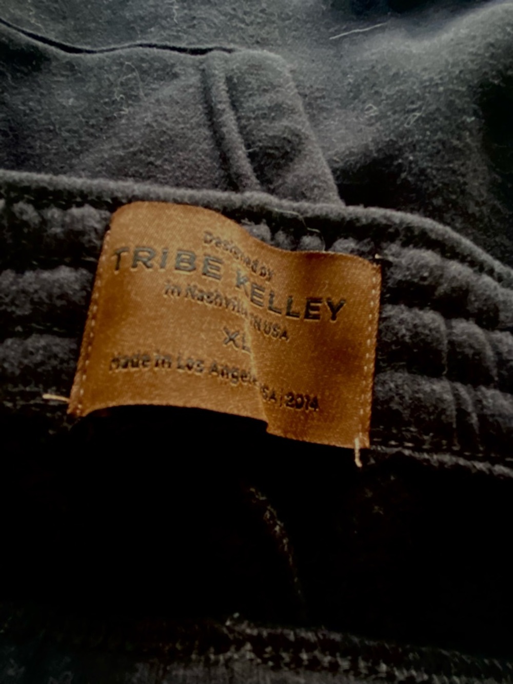 Tribe Kelley Butter Hoodie & Sweatpants Jogger Set Black - Vault - Picture 10 of 12